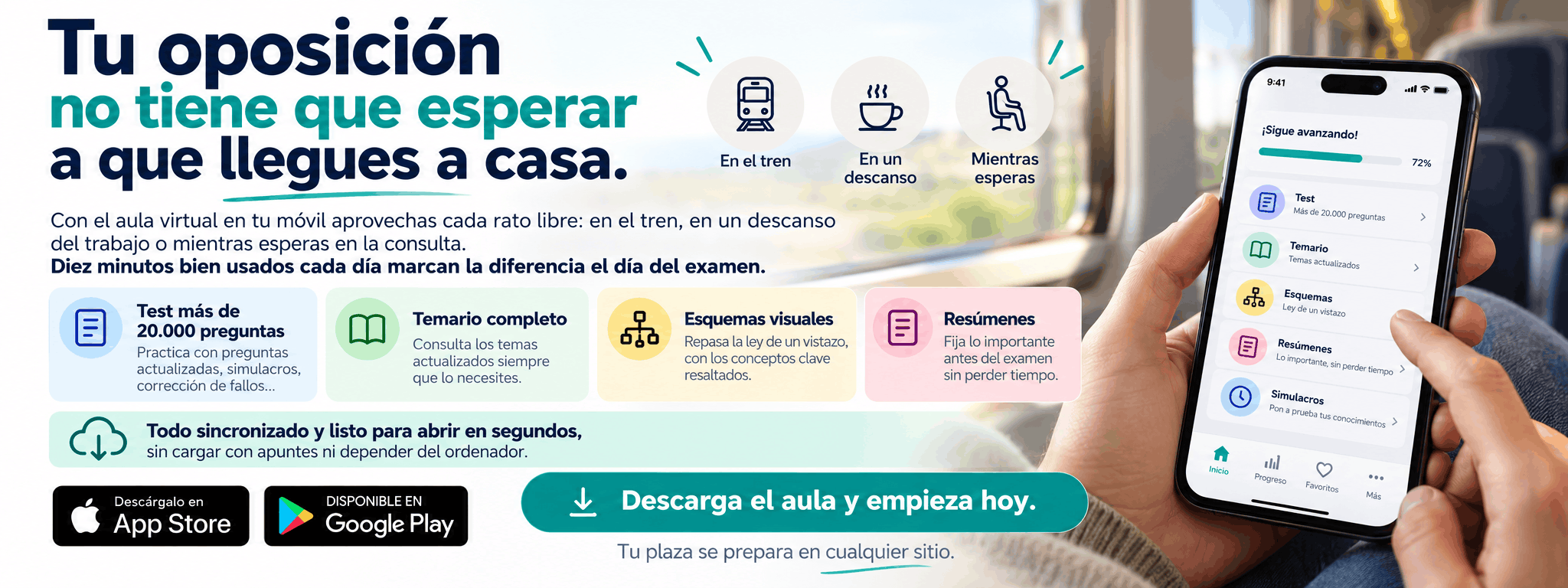 Descarga el aula virtual Tráfico Solo Test para iOS y Android